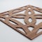 Ekena Millwork Large Baytown Decorative Fretwork Wood Wall Panels, Walnut, 23 3/8"W x 23 3/8"H x 3/8"T WALW24X24X0375BYTWA - alternate 2